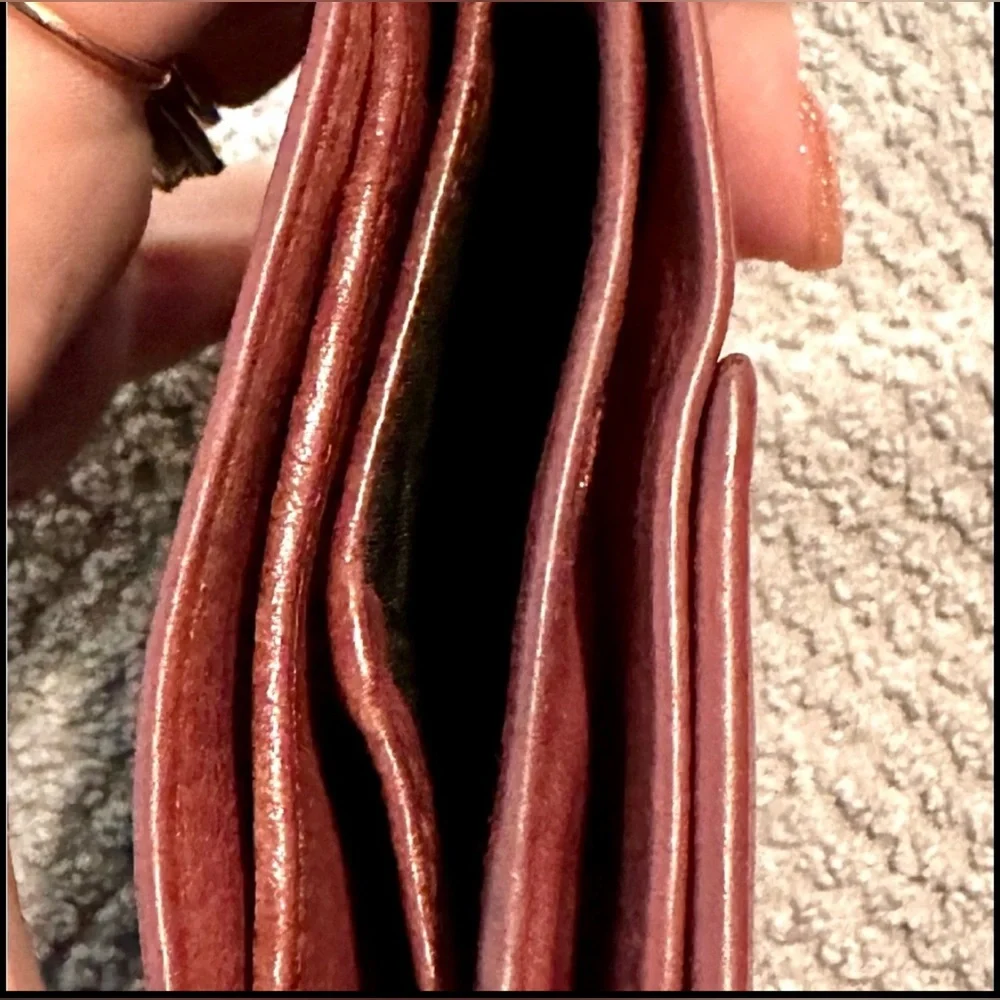Prada Vintage Burgundy Leather Wallet - Picture 9 of 13